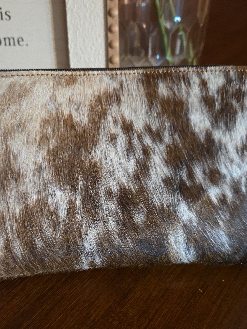 Handcrafted Genuine Leather Wristlet NWOT - Picture 5 of 11
